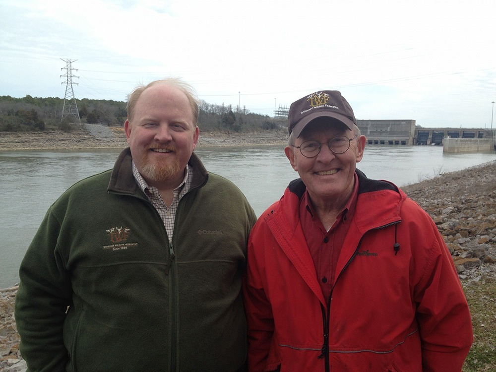 Senator Lamar Alexander and Tennessee Wildlife Federation CEO Mike Butler