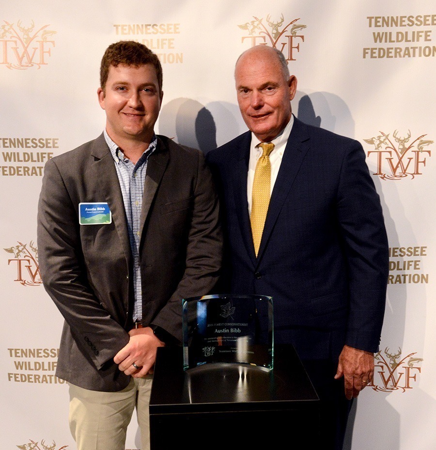 Austin Bibb, 2019 Forest Conservationist of the Year