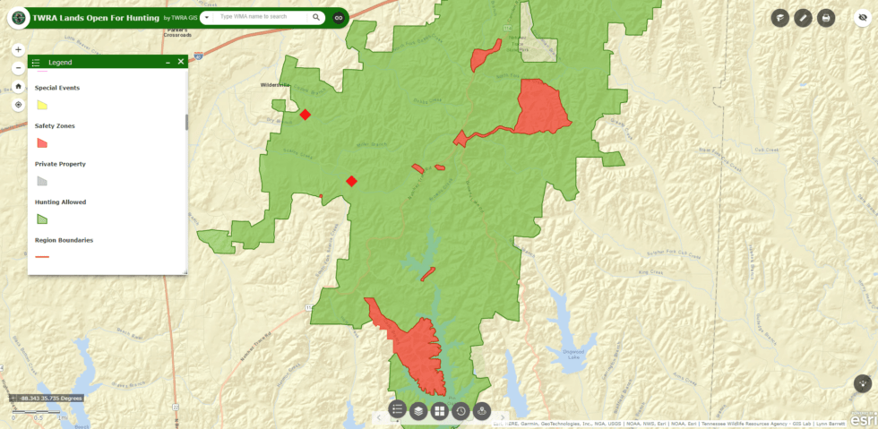 Demystifying Public Hunting Land - TWRA WMA Interactive Map 980x479