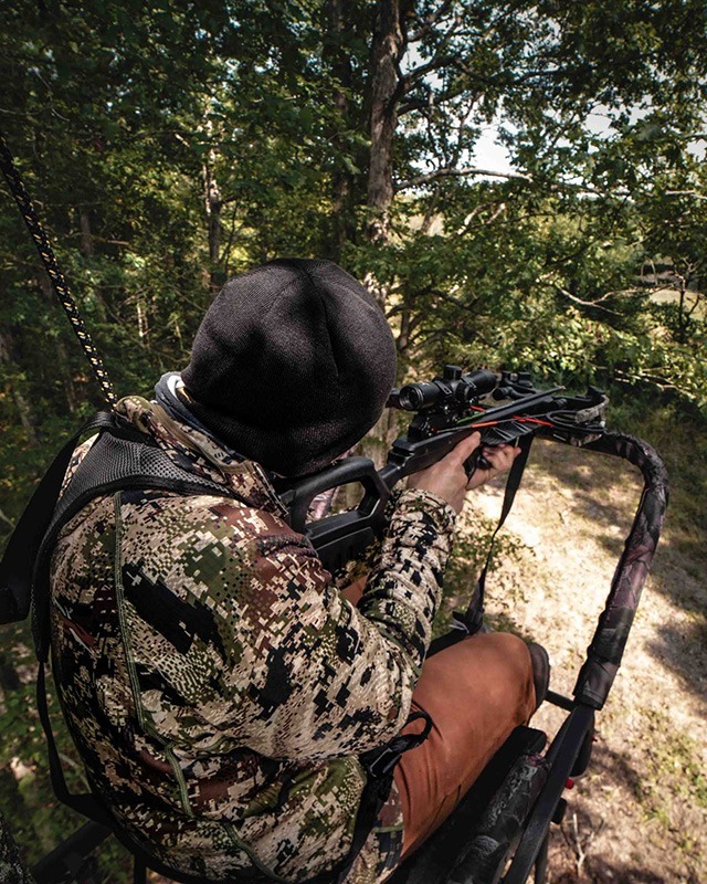 Hunting with a crossbow