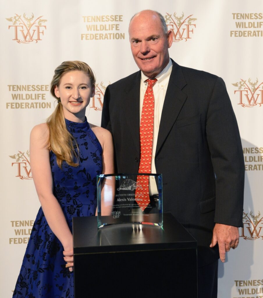 Alexis Valentine, 2017 Youth Conservationist of the Year