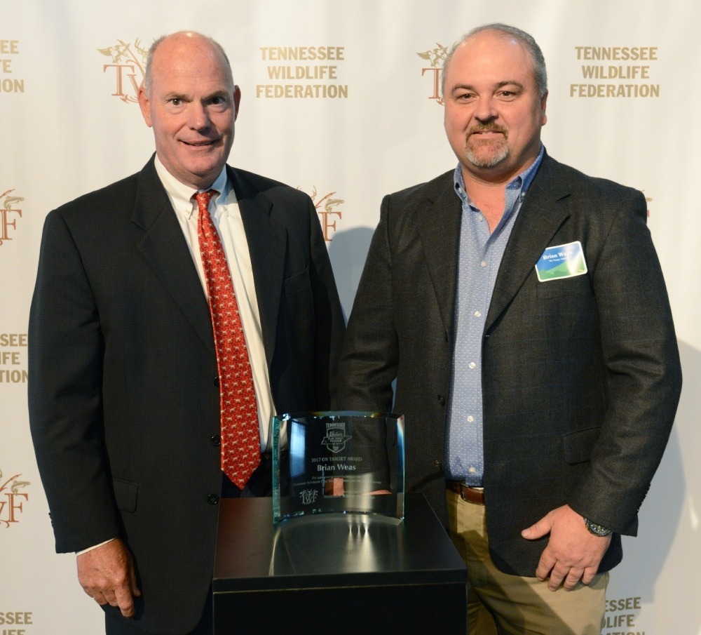 Brian Weas, 2017 On Target Award recipient