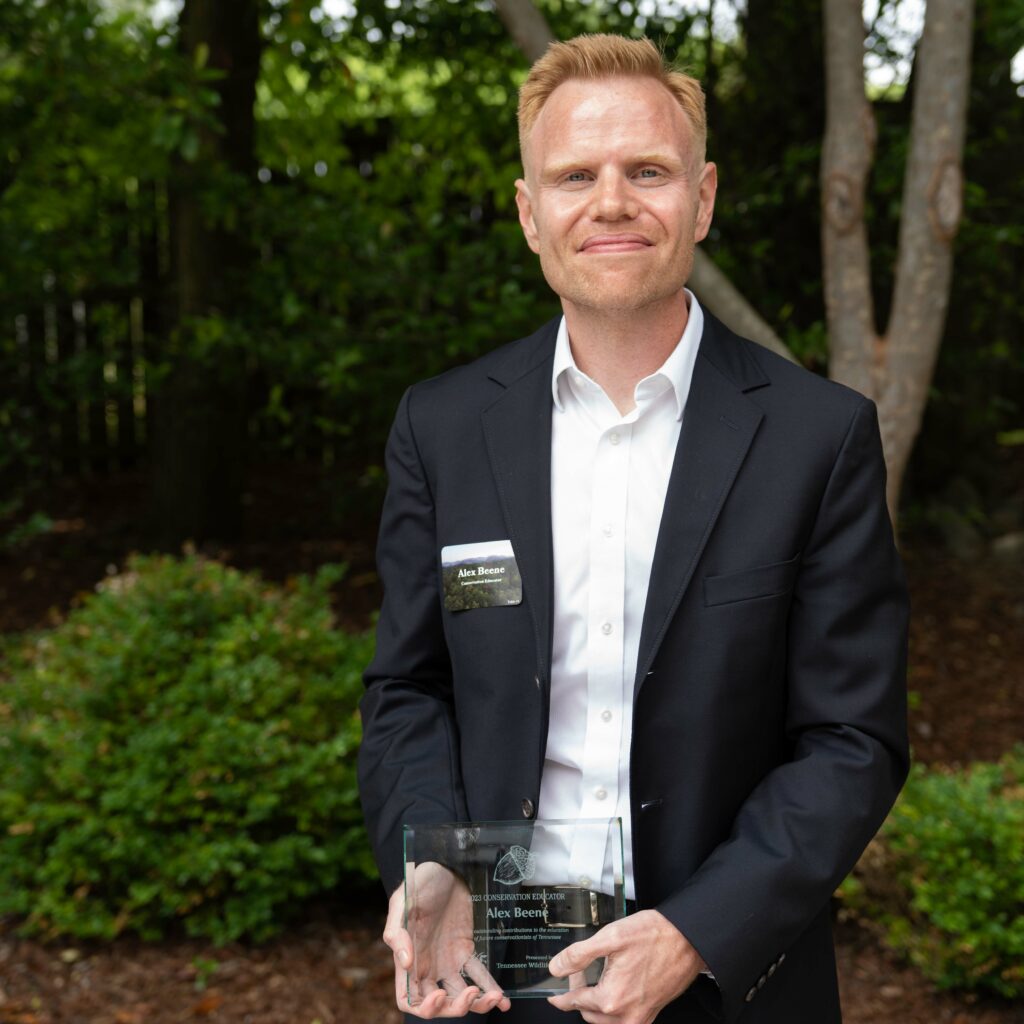 Alex Beene, 2023 Conservation Educator of the Year