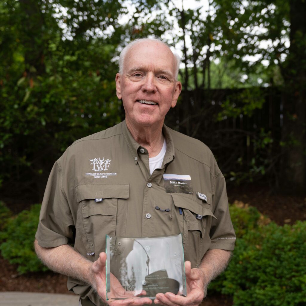 Forrest Michael Butler, recipient of the 2023 On Target Award