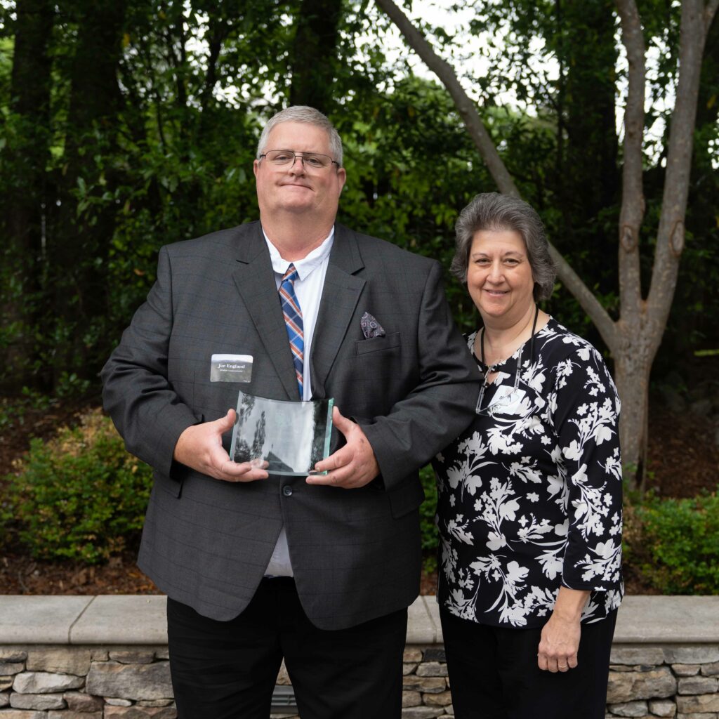 Joe England, 2023 Wildlife Conservationist of the Year, and wife Donna England