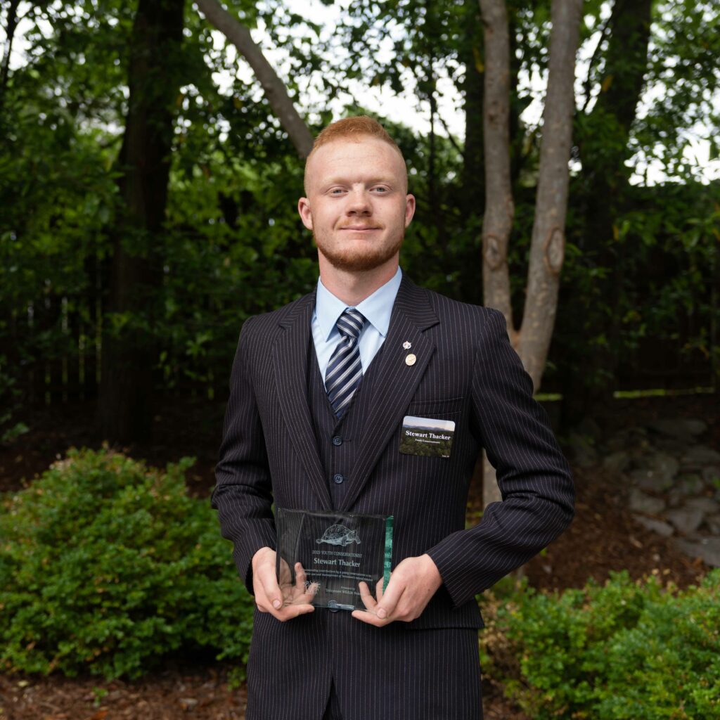 Stewart Thacker, 2023 Youth Conservationist of the Year