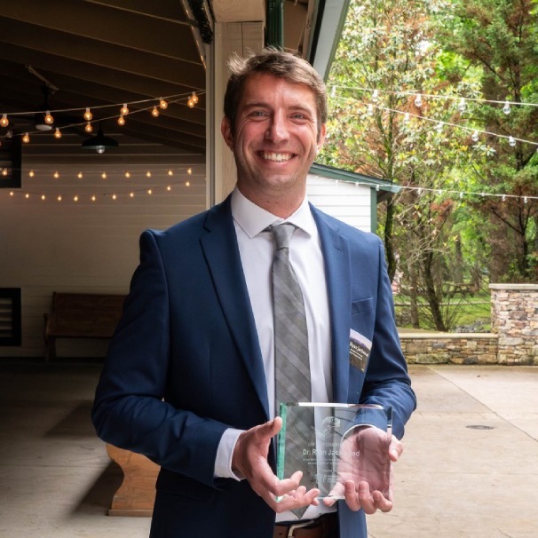 Dr. Ryan Jackwood, 2024 Water Conservationist of the Year