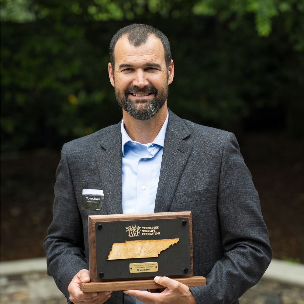 Bryan Kerns, 2025 Conservation Educator of the Year