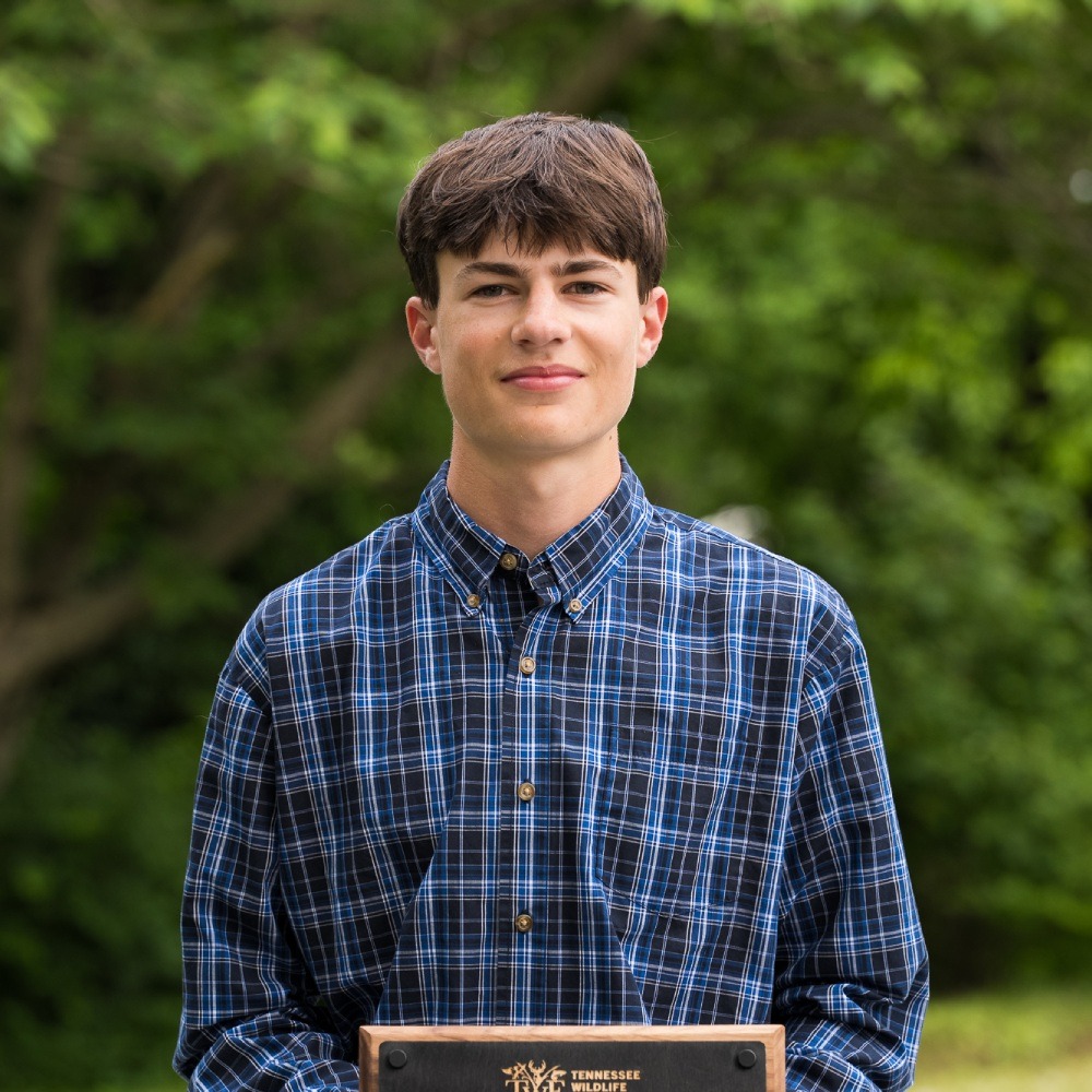Carson Holbert, 2025 Youth Conservationist of the Year